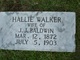 Hallie Bailey Walker Baldwin Photo