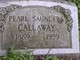  Emma White “Pearl” <I>Saunders</I> Callaway