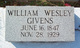  William Wesley Givens