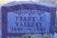 Frank E Vallery