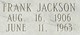  Frank Jackson