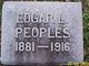 Edgar Livingston Peoples