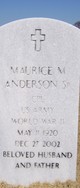  Maurice M. Anderson