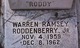  Warren Ramsey “Roddy” Roddenberry Jr.