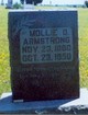  Mary Onie “Mollie” <I>Winn</I> Armstrong