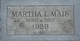  Martha Lucille Mais