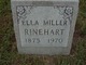  Ella <I>Miller</I> Rinehart