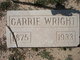Carolina “Carrie” Garms Wright Photo