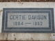  Gertrude “Gertie” <I>Gilman</I> Davison