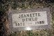  Jeanette Elizabeth “Nettie” <I>Eley</I> Demlo