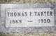  Thomas Franklin Tarter
