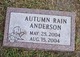 Autumn Rain Anderson Photo