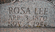  Rosa Lee <I>Cleveland</I> Hogeland