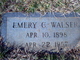  Emery Clarence Walser