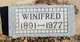  Winifred “Winnie” <I>Clayton</I> Fleenor