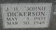  J.H. Johnie Dickerson