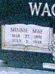  Minnie Mae <I>Burns</I> Wagoner