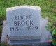  Elbert Brock