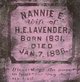 Nancy E. “Nannie” Sloan Lavender Photo