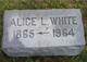  Alice Lincoln <I>Ryan</I> White
