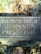  Raymond Philip Johnson
