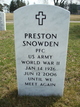  Preston Snowden