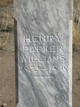  Henry Parker Williams