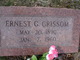  Ernest Gilbert Grissom