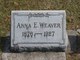  Anna E <I>Fisher</I> Weaver