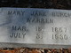  Mary Jane <I>Burch</I> Warren