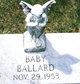  Baby Ballard
