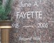 June <I>Frederick</I> Fayette