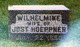  Wilhelmine <I>Seehafer</I> Hoeppner