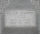  William Hampton Tuttle