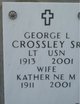  George L Crossley Sr.