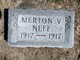  Merton Victor Neff