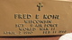  Fred E. “Fritz” Kohl