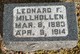  Leonard F. Millhollen