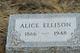 Alice <I>Reynolds</I> Ellison