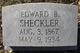  Edward B Sheckler