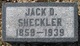  Jackson Daniel “Jack” Sheckler