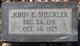  John E Sheckler