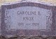  Caroline B. Knox