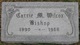  Carrie M. <I>Poister</I> Wilcox Bishop
