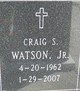 Craig S Watson Jr. Photo