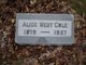  Alice West Cole