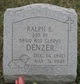  Ralph E Denzer