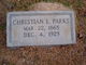 Christian Louise Strider Parks Photo
