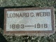  Herbert  Leonard Charles Webb