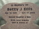  Betty Jean “Dean” <I>Hegwood</I> Ellis